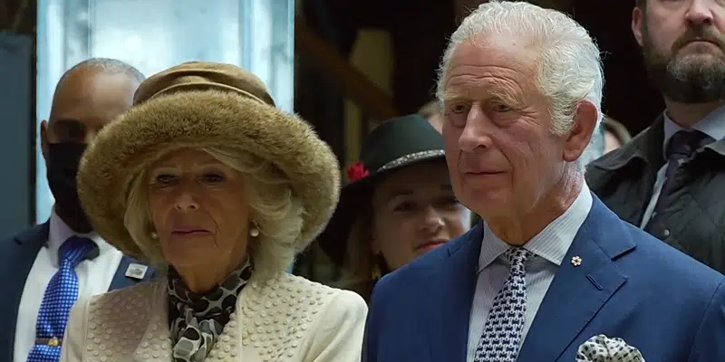 Prince Charles, Duchess Camilla Visit Confederation Building as Part of Canada-Wide Tour