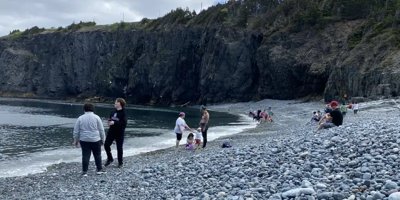 Mayor Reminding Visitors of Natural Hazards at Middle Cove Beach After Pair Struck by Falling Rocks