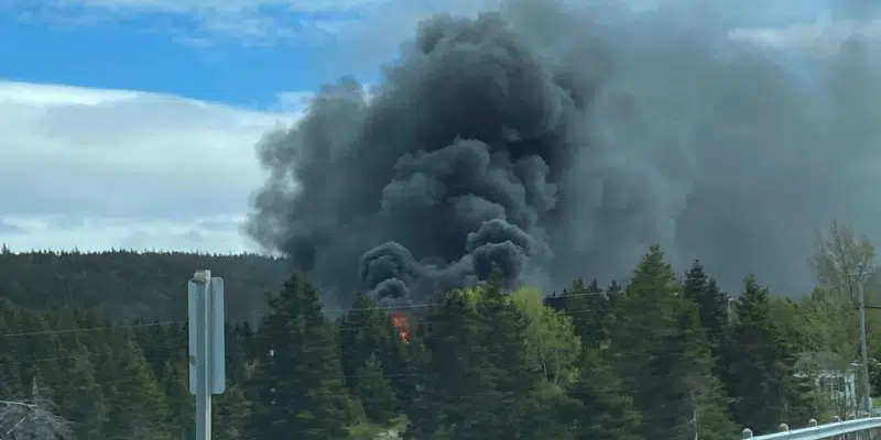 Emergency Crews Battle Large Structure Fire in Riverhead