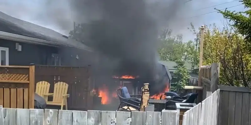 Firefighters Make Quick Work of Shed Fire in St. John's