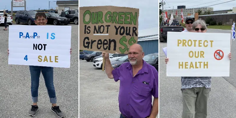 Protestors Gather in Stephenville Against Canada-Germany Agreement