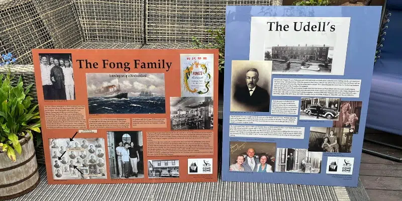 Carbonear Heritage society Honours Two Prominent Business Families