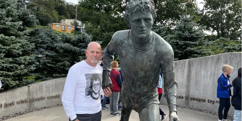 Brother of Terry Fox Visits St. John's Ahead of Annual Walk
