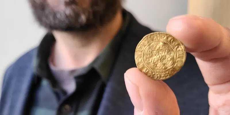 Provincial Archaeologist Looking to Research Area Where English Gold Coin Found