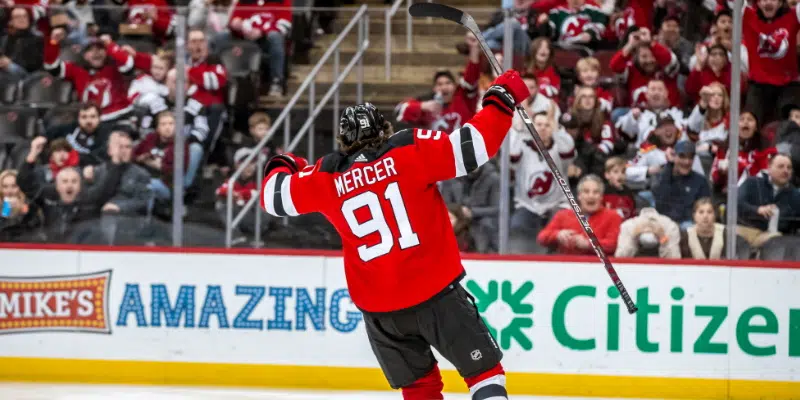 Dawson Mercer Scores as Devils Clinch Playoff Spot