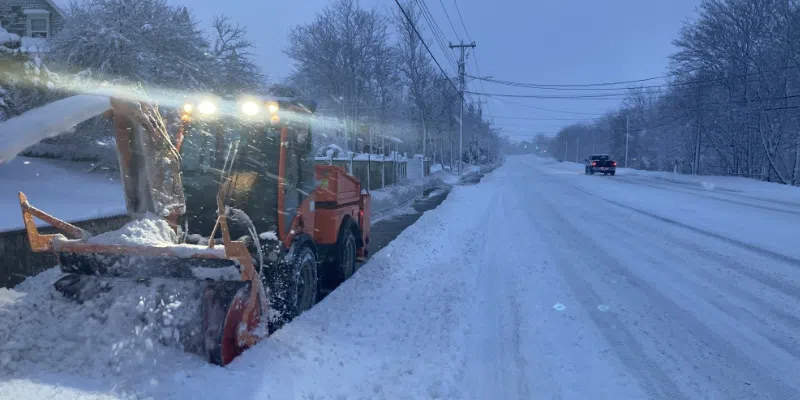 Recent Snowfall Overwhelming Sidewalk-Clearing Machinery in St. John's