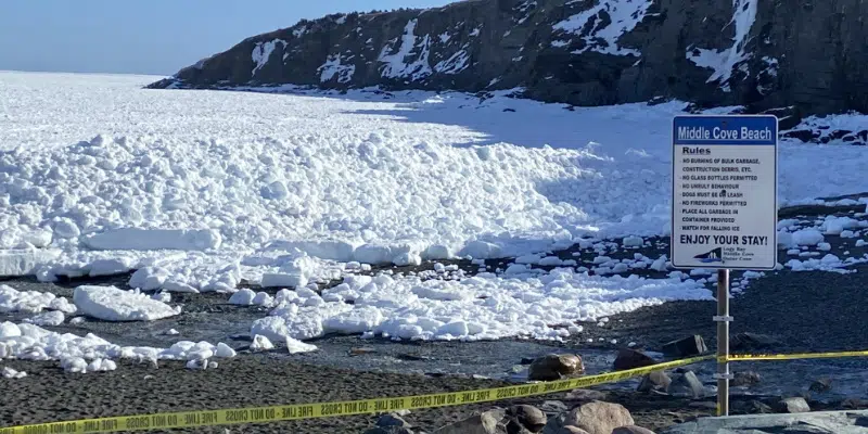 Middle Cove, Outer Cove Closed to Public Due to Unsafe Ice Conditions