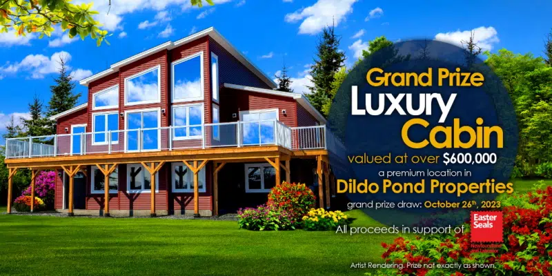 Easter Seals NL Launches Luxury Cabin Lottery