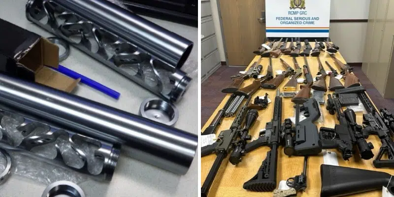 Charges Pending After Eight Silencers Seized En Route to Province; 25 Firearms Seized From CBS Home