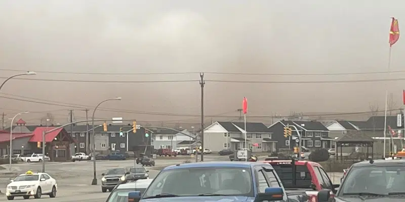 Mine Dust Forms Thick Haze Over Labrador West