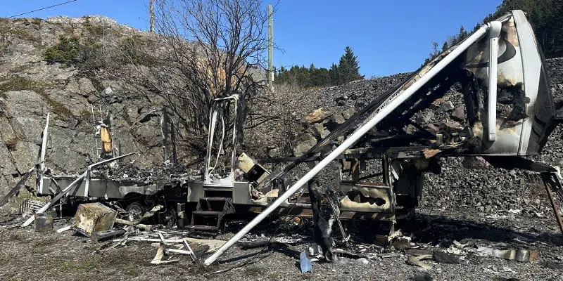 RCMP Investigating Beaumont North Trailer Fire VOCM