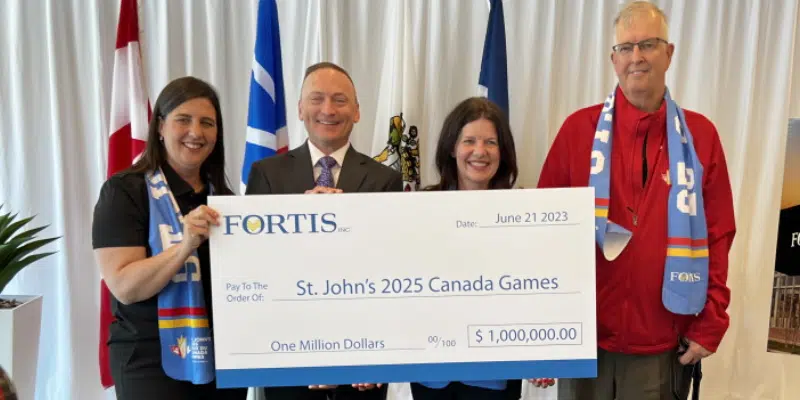 Fortis Gives $1,000,000 to Canada Games for Recreational Facility