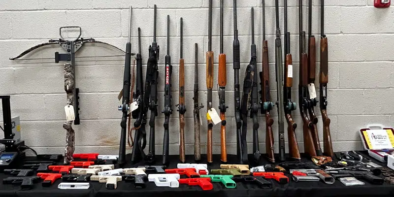 Two Charged, Over 50 Weapons Seized in Suspected Harbour Grace Firearms Manufacturing Operation