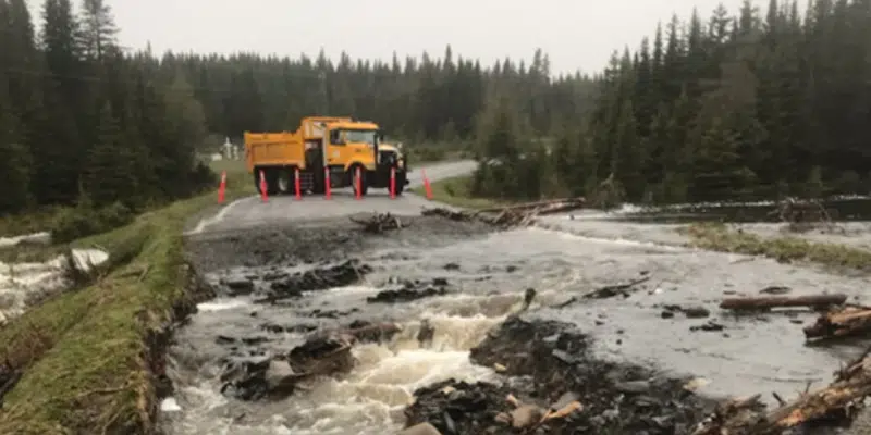 Heavy Rain Closes More Roadways in Roddickton-Bide Arm