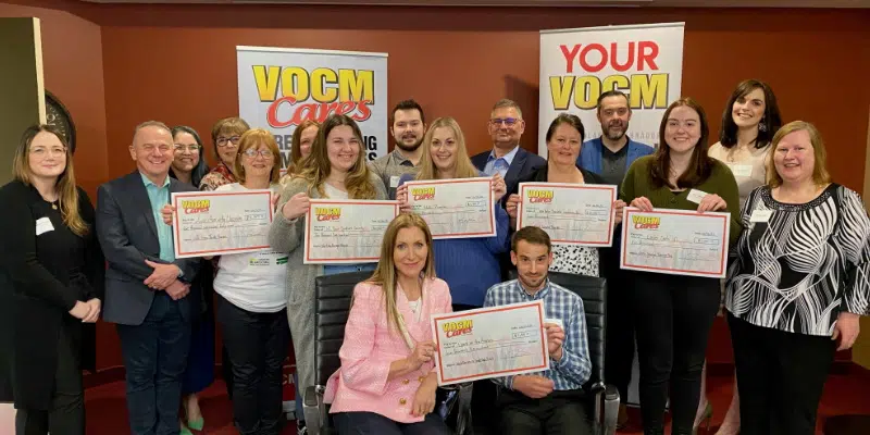 VOCM Cares Gives $32,000 to Local Charities