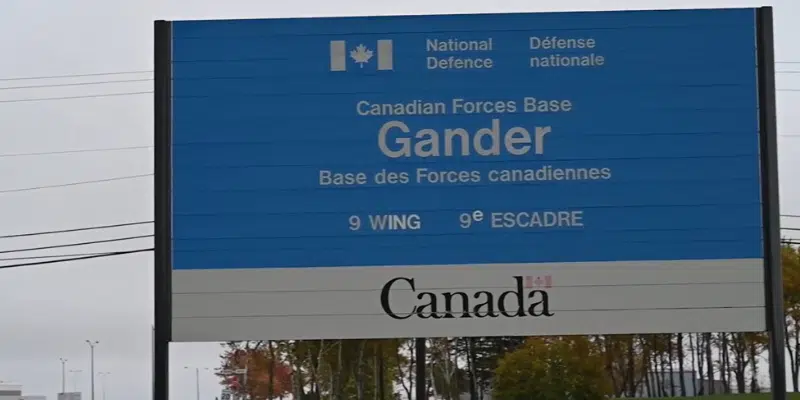 Command Changing at 9 Wing Gander
