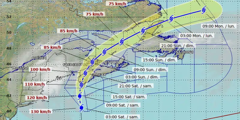 Remnants of Lee Expected to Hit the Province Today