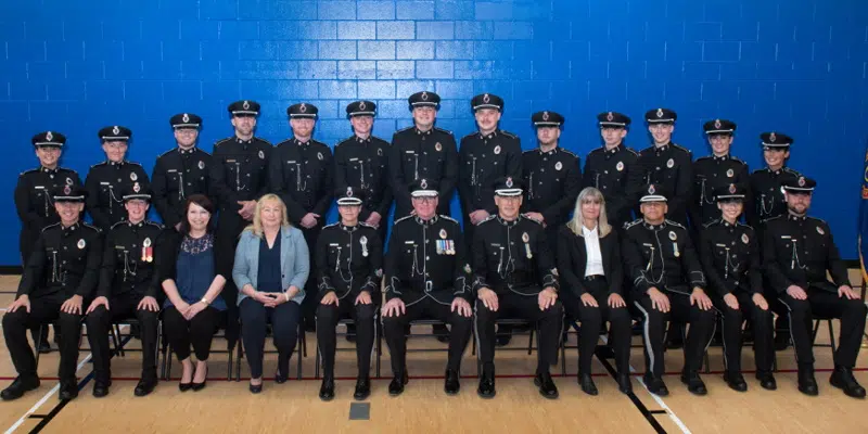 17 Officers Sworn In at RNC Graduation Ceremony