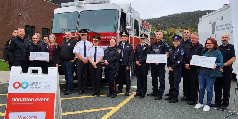 Emergency Crews Turn Out for Blood Donation Contest | VOCM