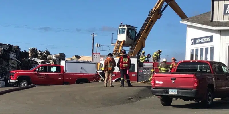 Crews Extinguish Blaze at East End Recycling Facility