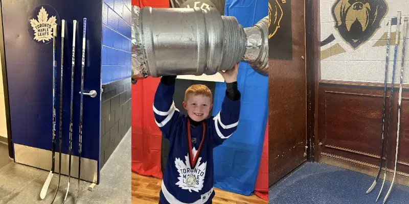 Leafs and Local Hockey Community Pay Tribute to Lincoln Walsh