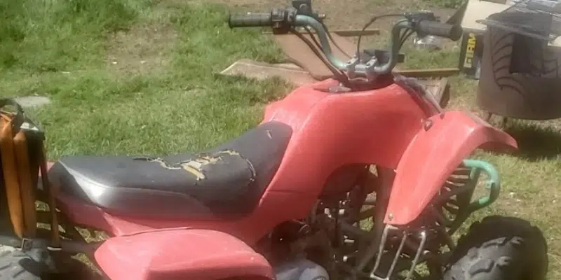 Police Look for Quad Stolen From Western Bay