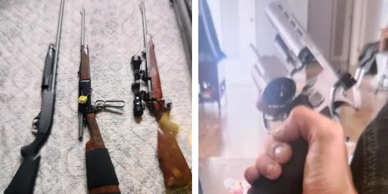 Firearms Stolen From Home in Clarke's Beach