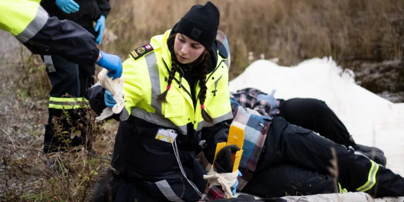 CNA Holds Mock Plane Crash for Paramedicine Students VOCM CNA Holds Mock Plane Crash for Paramedicine Students VOCM