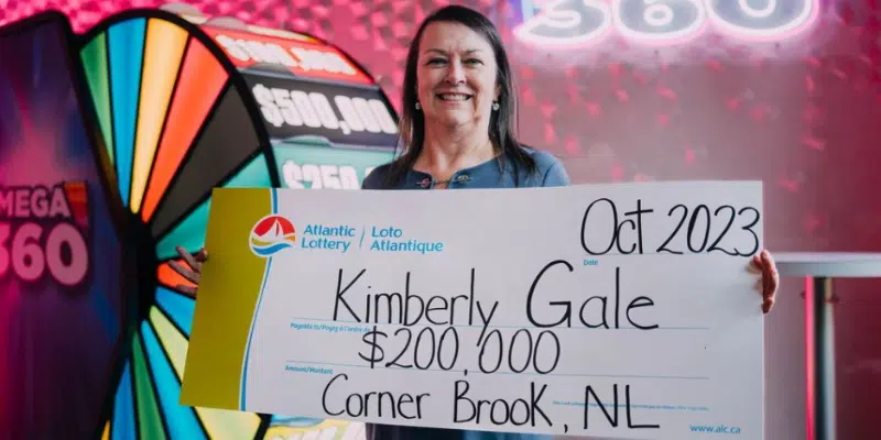 Corner Brook Woman Wins $200,000 MEGA 360 Prize