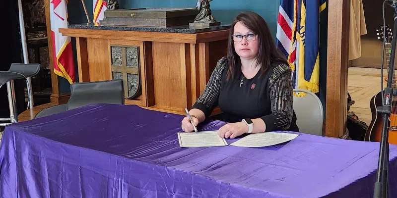 Province Marks Start of Purple Ribbon Campaign