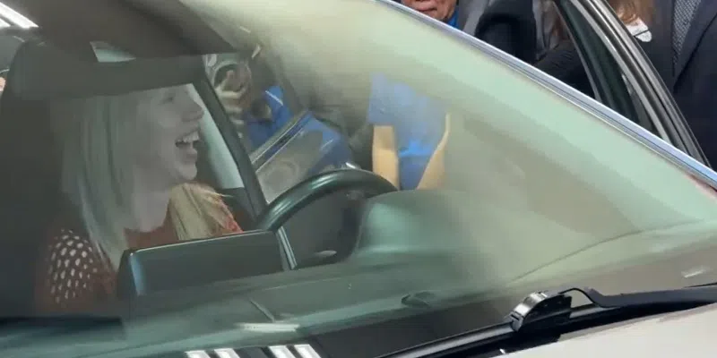 Ukrainian Woman Receives Vehicle From Collision Clinic Enriching Lives Program