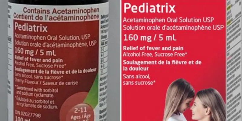 Health Canada Issues Recall for Pediatrix Acetaminophen Oral Solution