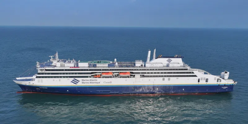 Preparations for Voyage Across Indian Ocean Underway for New Marine Atlantic Ferry