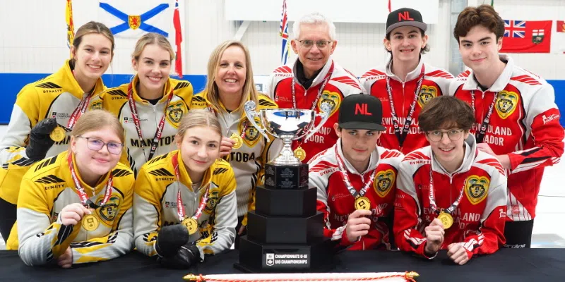 Team NL Wins Gold at Under-18 Curling Championships in Ottawa