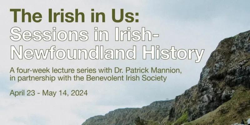 Benevolent Irish Society Offering Irish NL History Courses