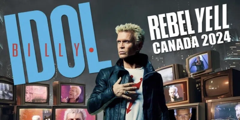 Billy Idol Coming to Mary Brown's Centre This August