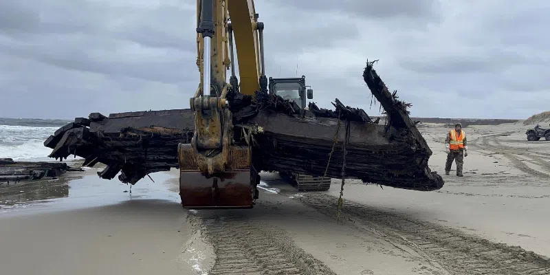 Last Piece of Mysterious Cape Ray Shipwreck Removed From Water