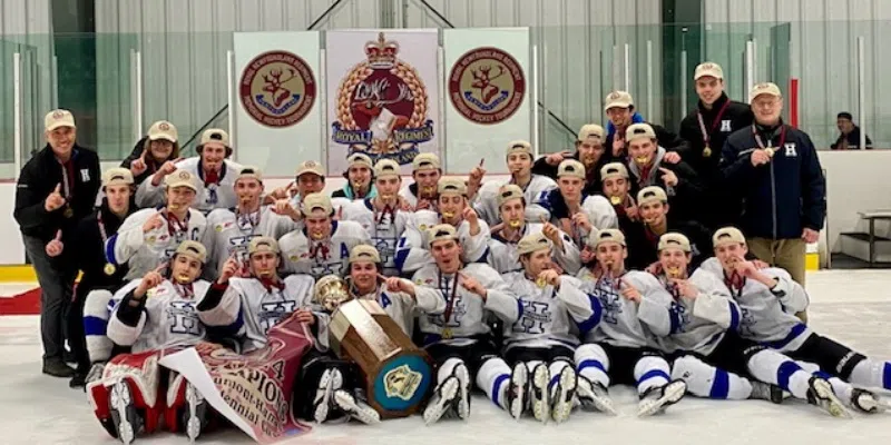 Holy Heart Highlanders, Discovery Collegiate Destroyers Win Gold at Royal Newfoundland Regiment Memorial High School Hockey Tournament