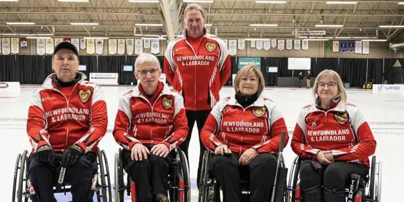 NL Wheelchair Curling Team Wins Silver at National Championships