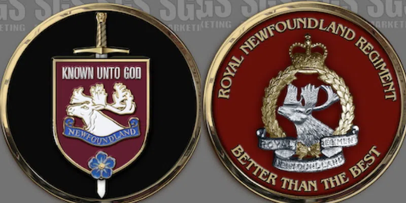 Royal Newfoundland Regiment Association Releasing Coin to Mark Repatriation of Unknown Soldier