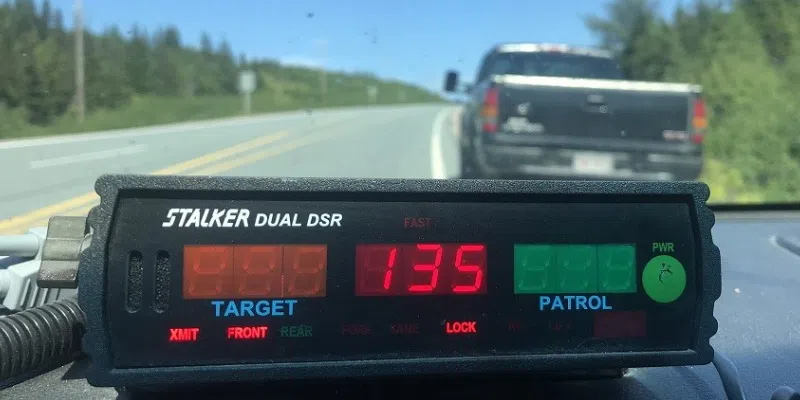 Driver Clocked Going 55 km/h Over Limit on Bonavista Peninsula