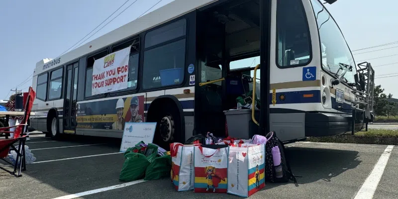 VOCM's Block the Bus School Supply Drive Today
