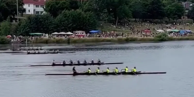 Some Rowers Encounter Issues With Weeds During Regatta