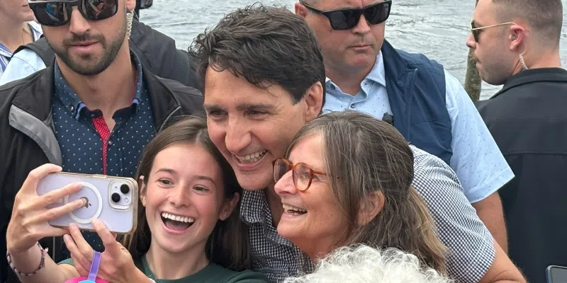 Trudeau Hobnobbing Among Thousands Attending Royal St. John's Regatta