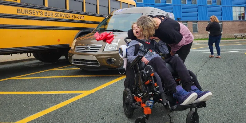 'The Gift is Jake's Freedom': Paradise Family Gifted Wheelchair-Accessible Van