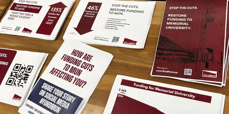 Stop the Cuts, Fix 'Crumbling' Buildings, MUN Coalition Tells Province