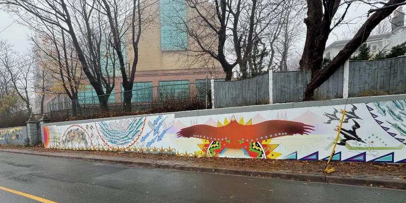 New Mural by Jerry Evans Celebrates Indigenous Traditions on Military Road