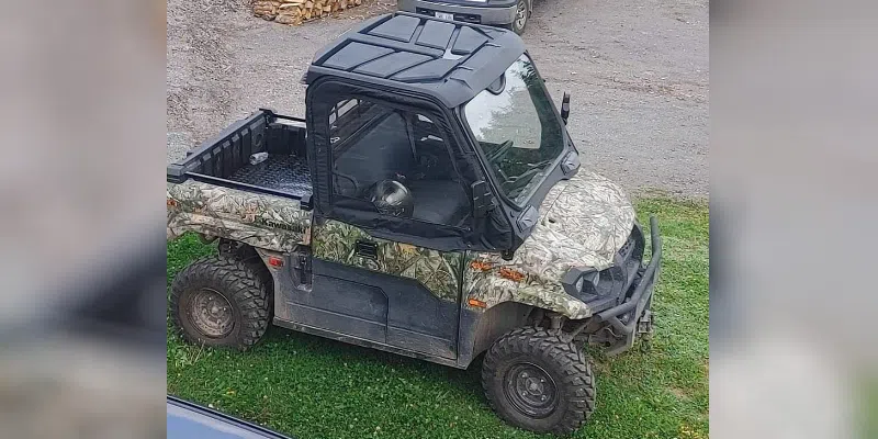 Police Looking for Stolen ATV