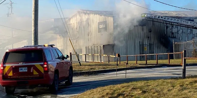 Crews Remain at Major Fire in Donovans Industrial Park
