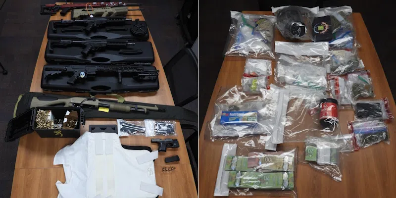 RCMP Seize Opioids, Semi-Automatic Rifles in CBS Drug Bust, Two Arrested and Charged